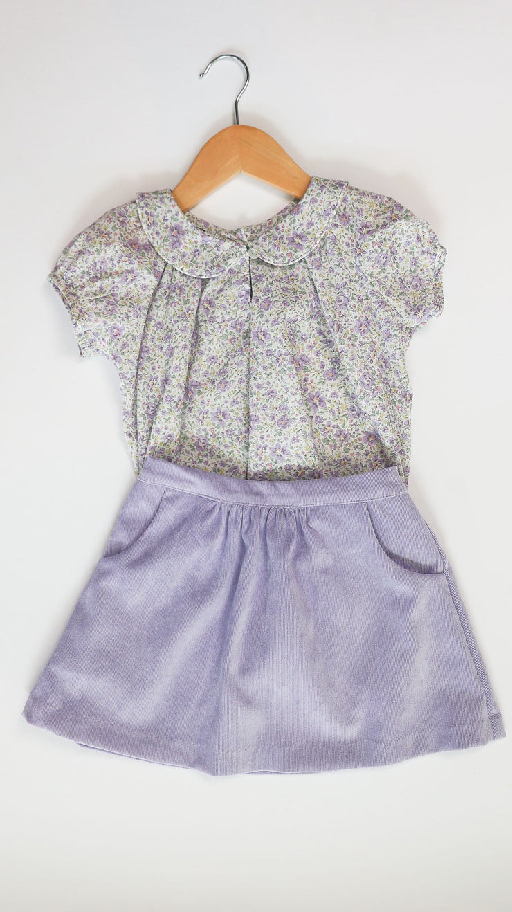 Cap Sleeve Top in Gemma Meadow Liberty (#46)