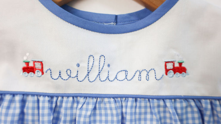 Boy Bloomer in Cobalt Pique (#30)