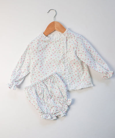 Girl Bloomer in Dainty Pink Floral (#53)