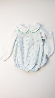 Oliver Bubble in Mallards (#70), Lined