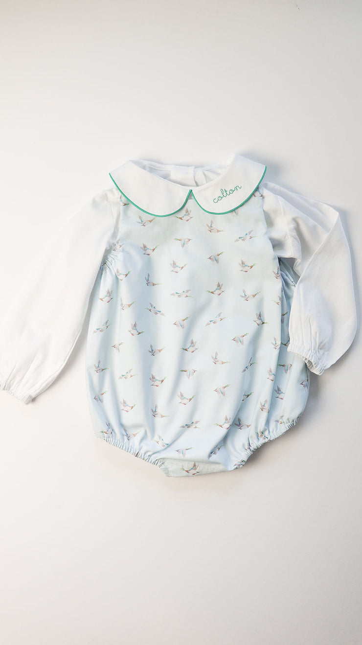 Oliver Bubble in Mallards (#70), Lined