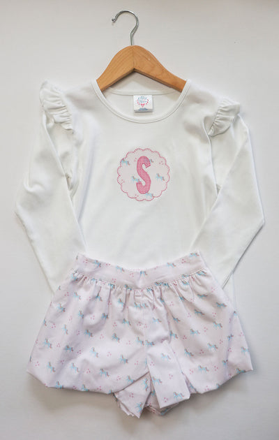 Bubble Short in Unicorns (#74), Lined