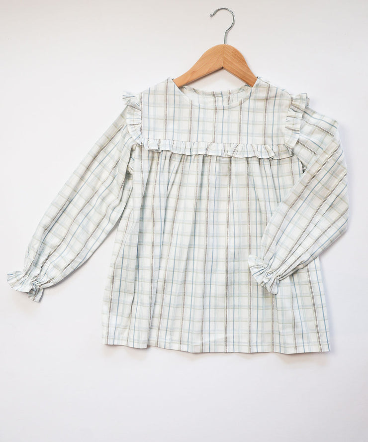 Ann Top in Preston Plaid (#17)