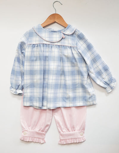 Connie Pant in Pink Pique (#35)