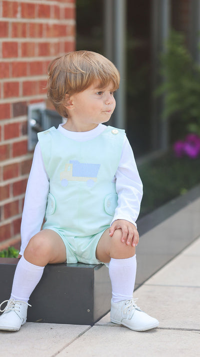 Vintage Jon Jon in Mint Pique (#28), Lined