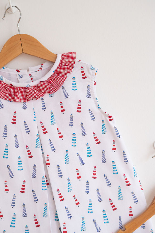 Zoe Top in Lighthouse, SIZE 4T