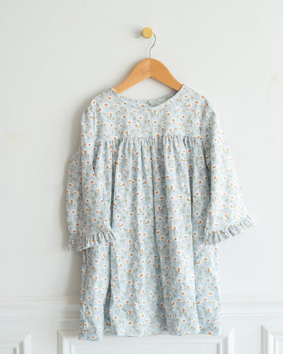 Jasmine Tunic in Cotton Blooms, SIZE 8