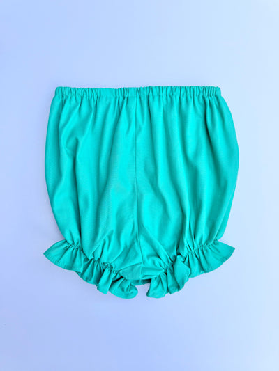 Girl Bloomer in Aloe Broadcloth (#36)