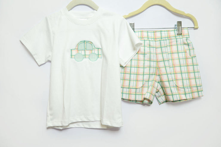 William Short in Palm Beach Plaid, SIZE 3T