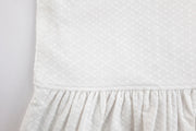 Daisy Dress in White Eyelet (#58), Lined