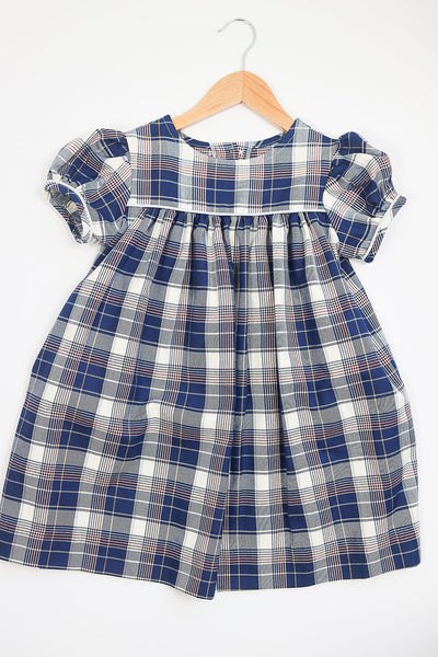 Sarah Dress in Buckingham Plaid, SIZE 2T AND 5