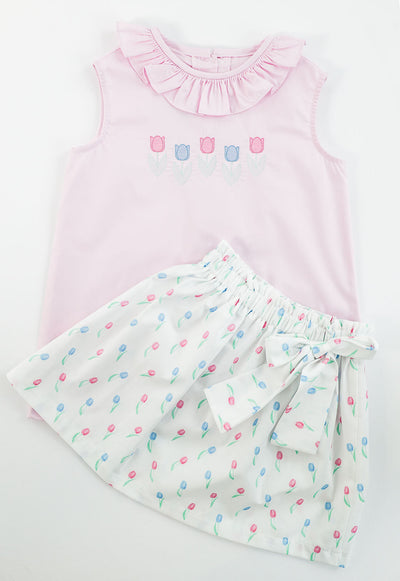 Janis Top in Pink Nano (#61), Size 8