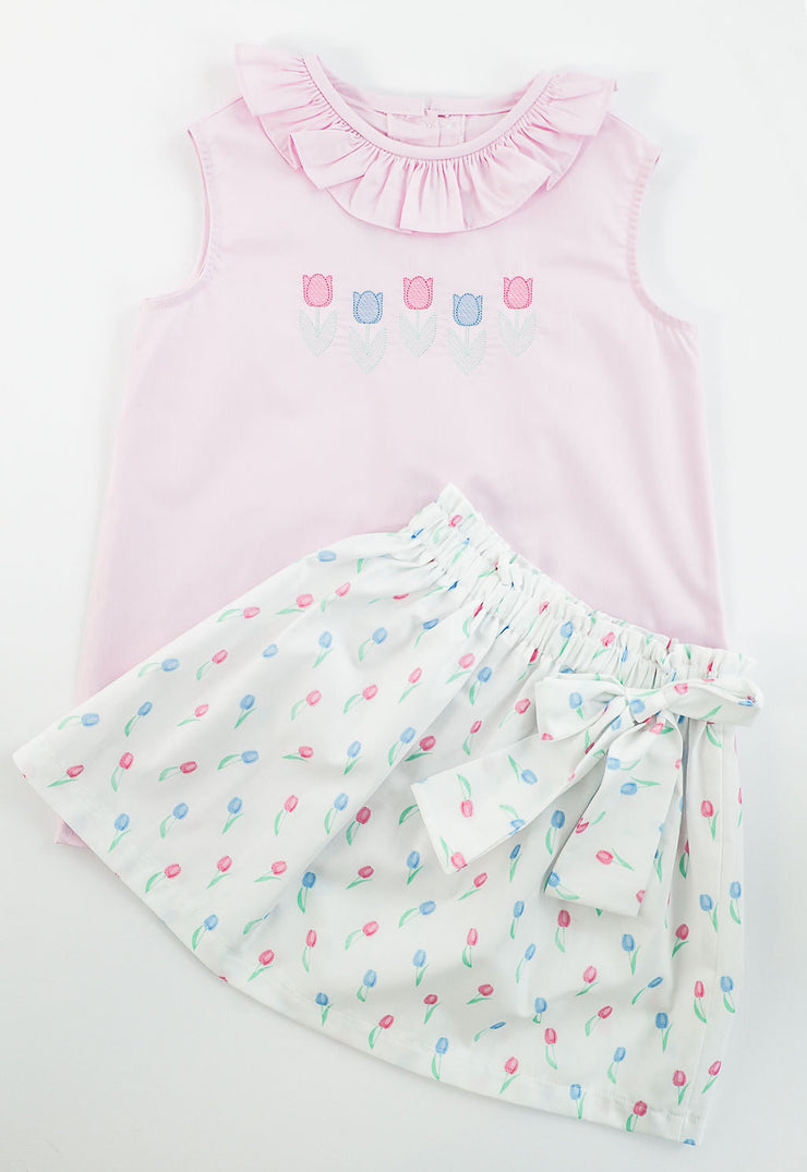 Janis Top in Pink Nano (#61), Size 8
