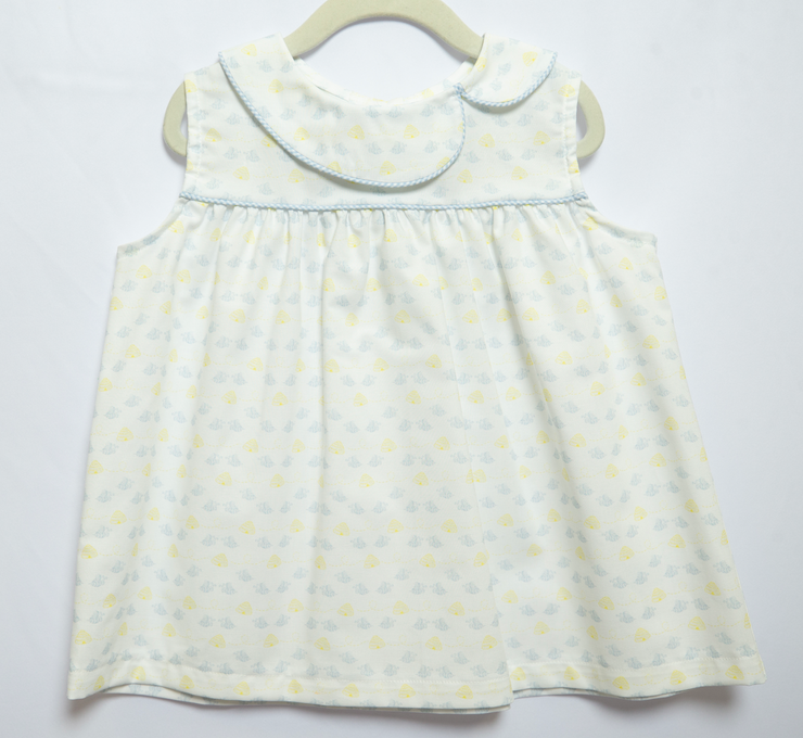 Christopher Top in Honeybees, SIZE 4T