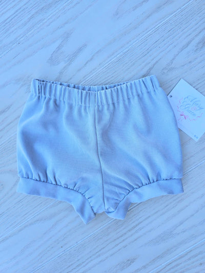 Banded Short in Blue Poly Cord, SIZE 4T