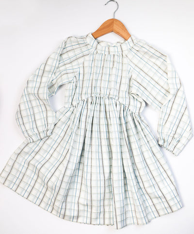 Lizzie Dress in Preston Plaid, SIZE 7