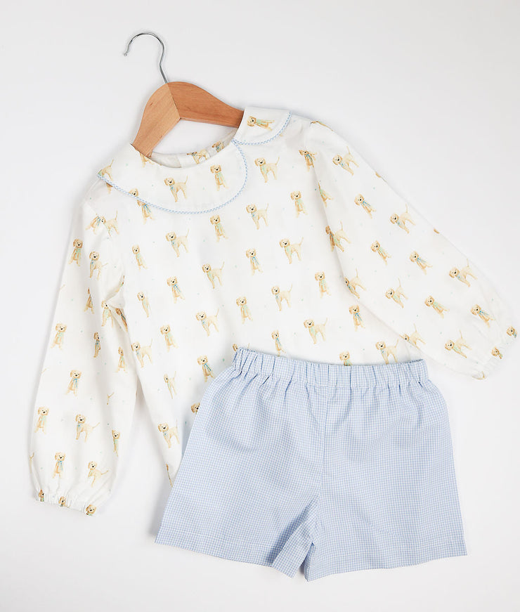 Ryan Top in Goldendoodle, SIZE 5