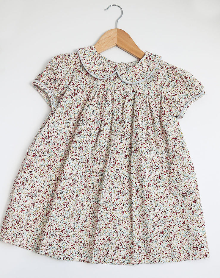 Sally Dress in Red Floral, SIZE 4T